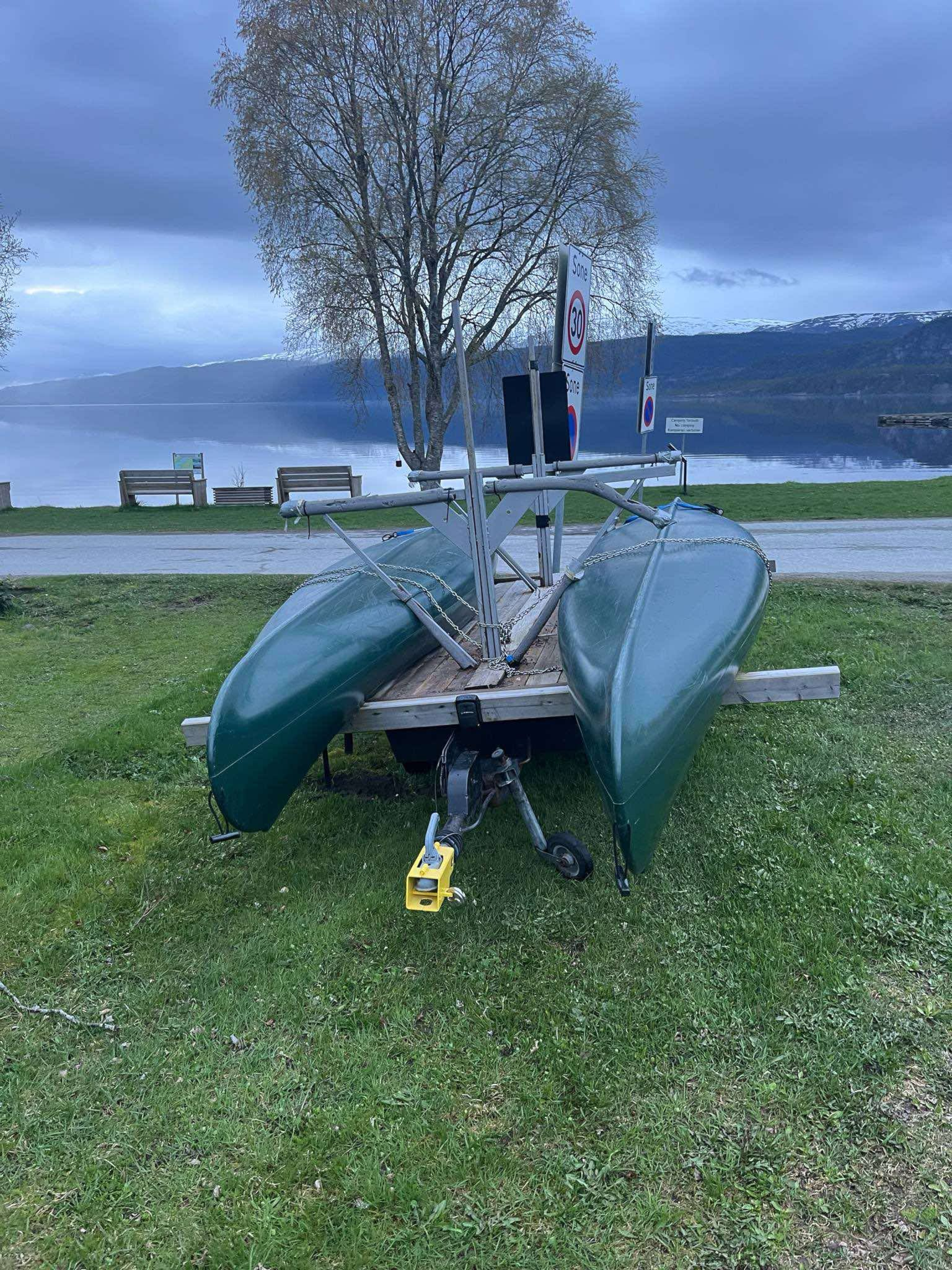 Kano for utleie er kjørt ut i Viosen